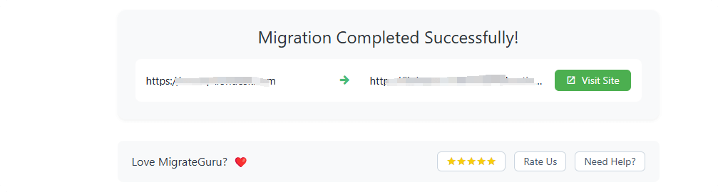 成功搬家 Migrate Guru教程:免费迁移超1G的Wordpress网站 – 成功搬家