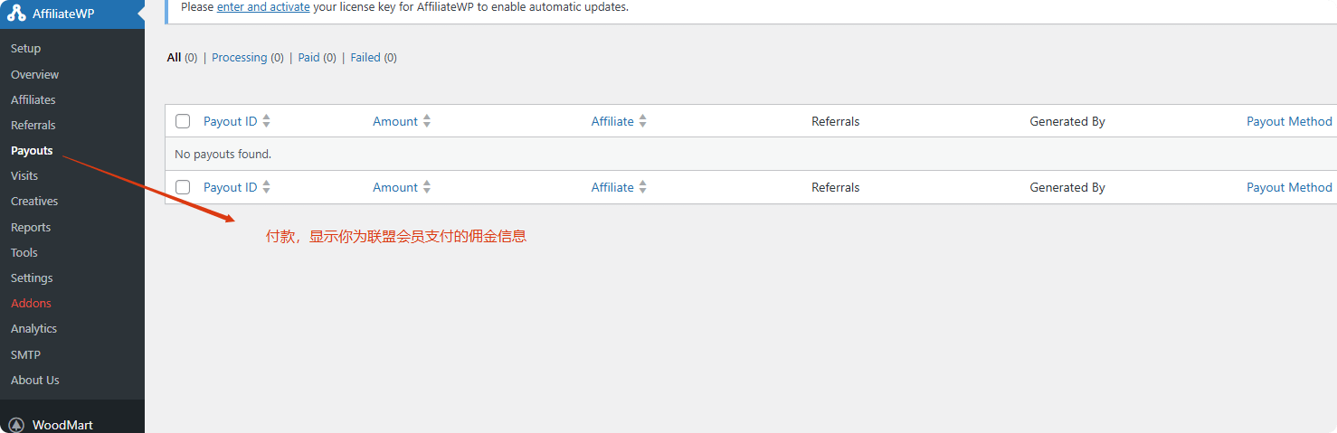 AffiliateWP教程 | WordPress第一联盟插件使用指南插图9 AffiliateWP教程 | WordPress第一联盟插件使用指南插图9