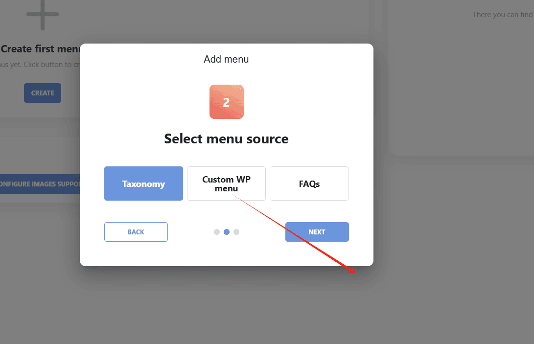 custom wp menu 选择自定义菜单
