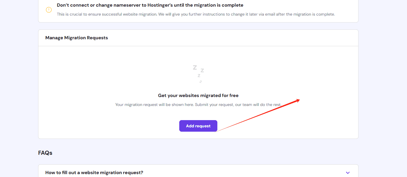 hostinger add request hostinger搬家信息