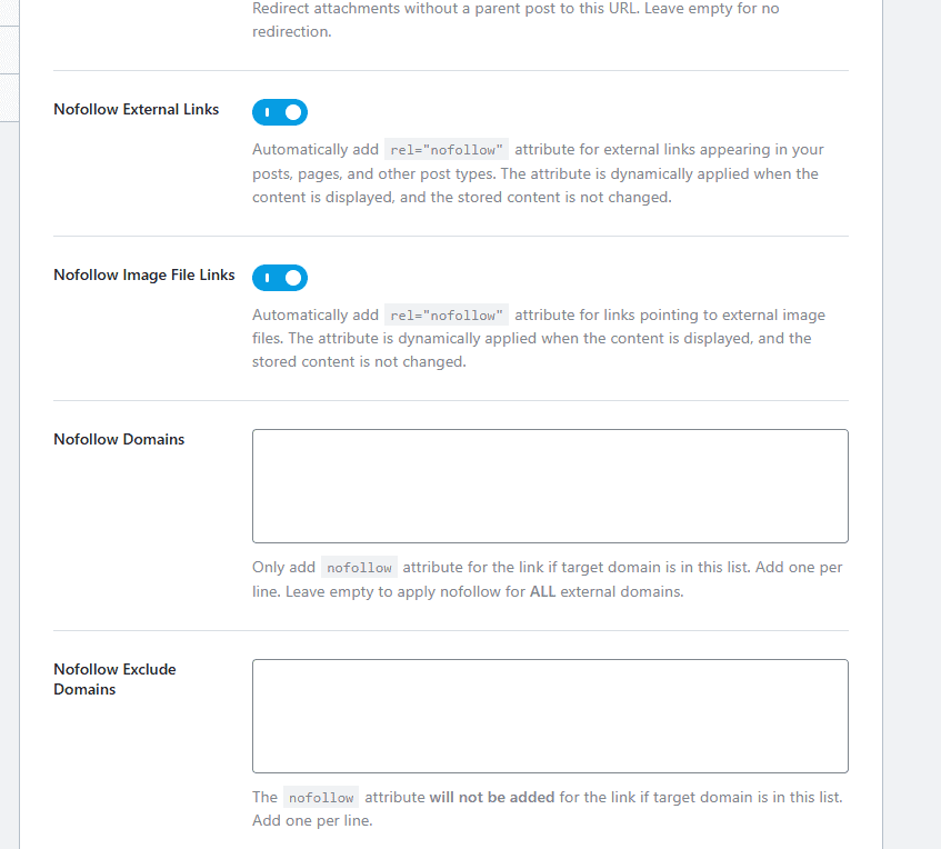 nofollow设置 Rank Math教程:WordPress SEO插件实操视频(含PRO详解) – nofollow设置