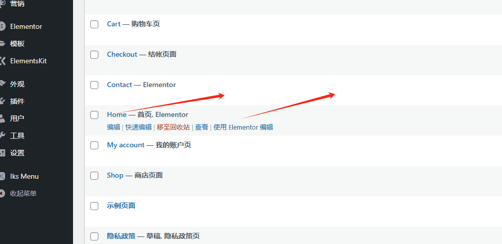 elementor编辑home页 Elementor编辑Home页