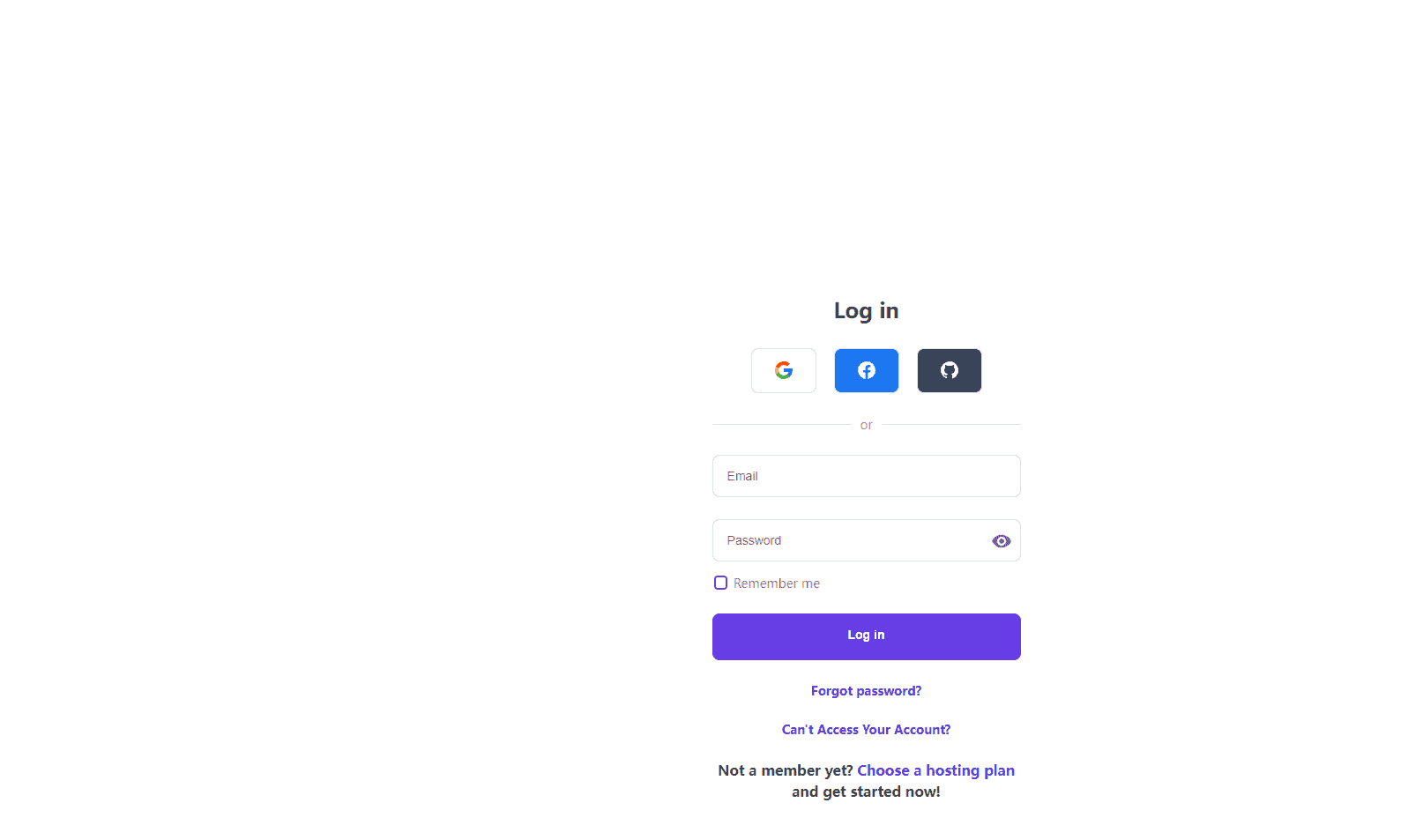 hostinger可以谷歌脸书登录 谷歌账号一键登录hostinger