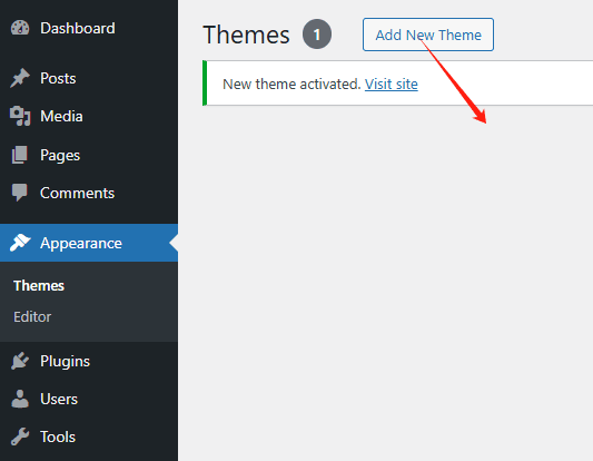 add new theme Woodmart主题:最好用的B2C电商主题教程 – add new theme