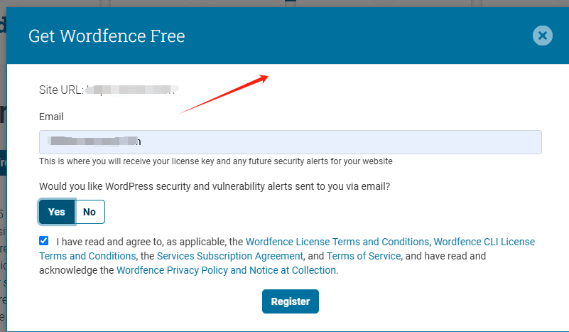 enter your email Wordfence security,网站安全防病毒篡改密码 – enter your email