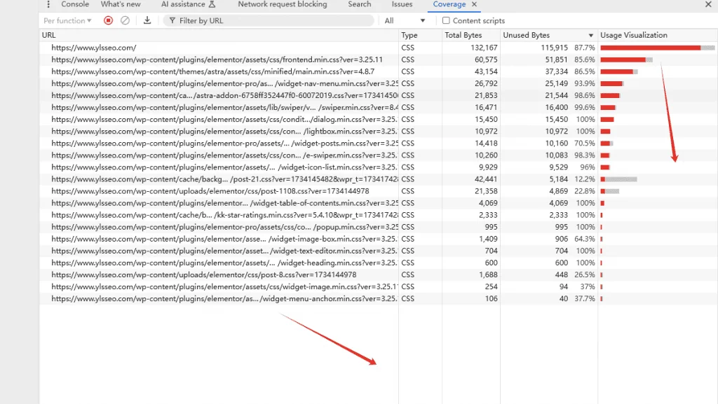 find the unused js css Perfmatters教程:一步步教你移除无用JS、CSS,提升页面加载速度 – find the unused js css
