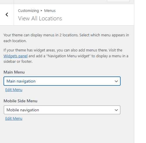 setting main menu mobile menu WordPress建站教程,零基础快速搭建外贸网站【2025视频版】 – setting main menu mobile menu