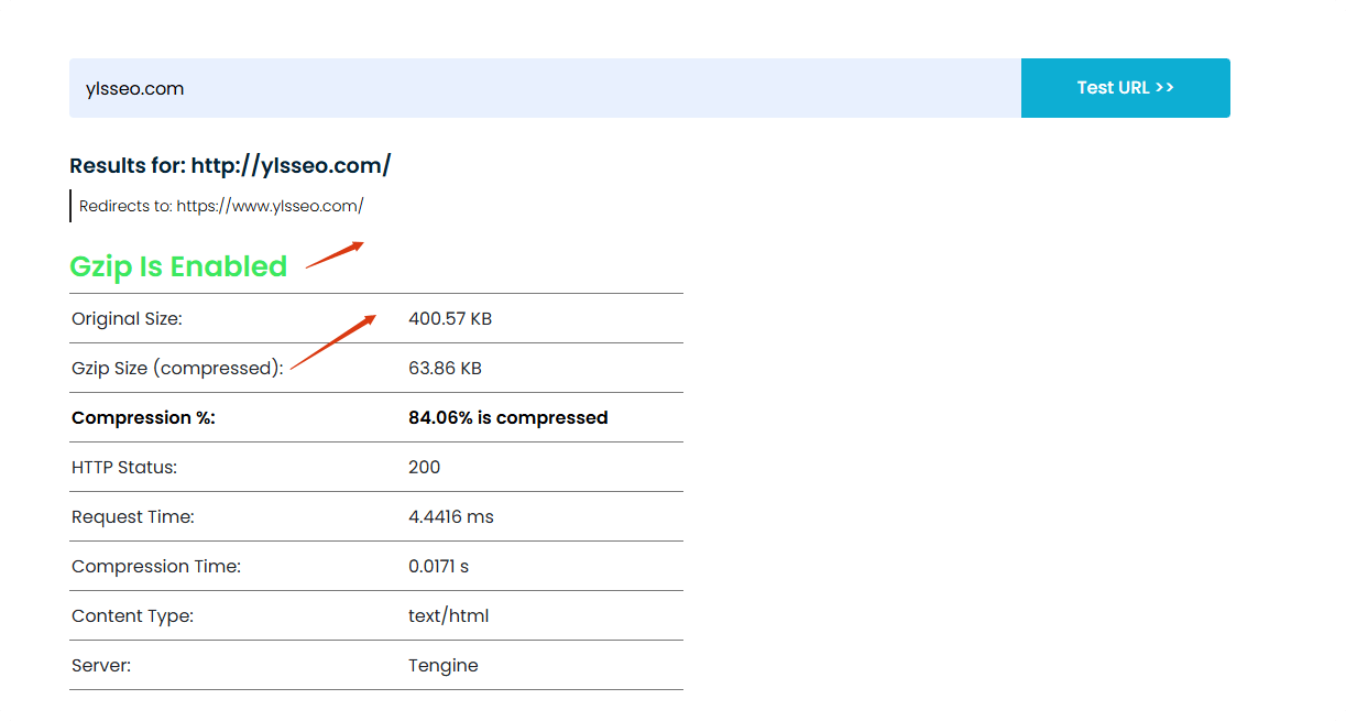 Gzip 1 WordPress网站速度优化教程:双端测速100分 – Gzip 1
