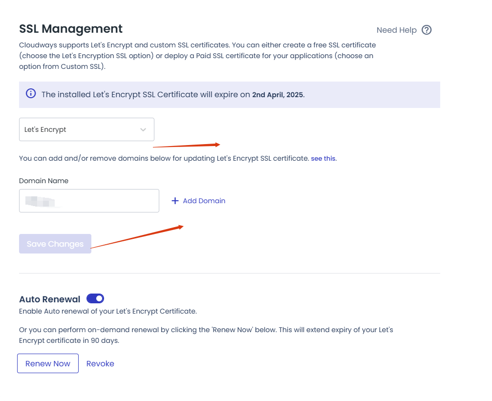 SSL setting Cloudways注册购买和优化教程(含7折优惠码) – SSL setting