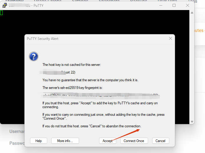 accept putty Vultr VPS购买搭建wordpress网站教程(图文视频) – accept putty
