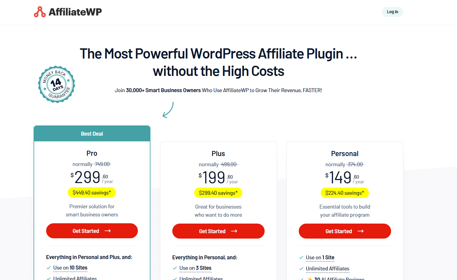 AffiliateWP教程 | WordPress第一联盟插件使用指南插图1 AffiliateWP教程 | WordPress第一联盟插件使用指南插图1