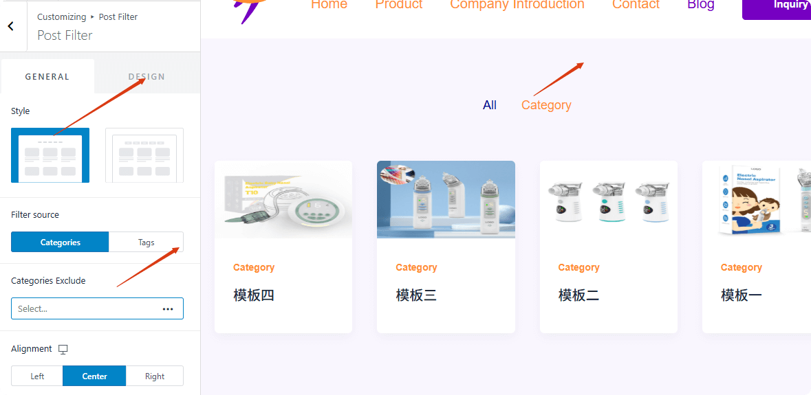 Astra pro主题教程，适合任何网站的主题 – astra 分类布局