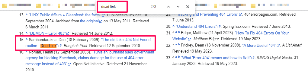 2025 谷歌SEO外链全攻略 – dead link
