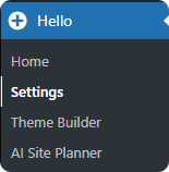 hello elementor 1 WordPress后台操作指南 – hello elementor 1