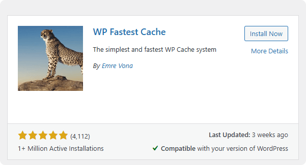 WP Fastest Cache教程 - 提升WordPress页面加载速度 – install wp fastest cache