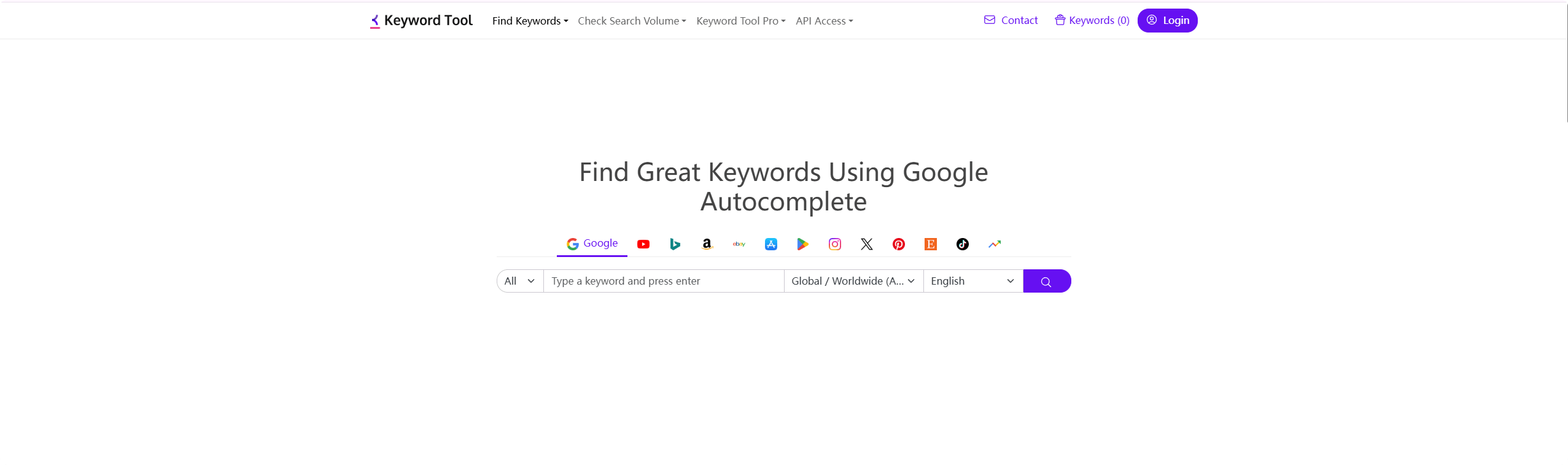 keywordstool 2025最佳谷歌SEO工具推荐 – keywordstool