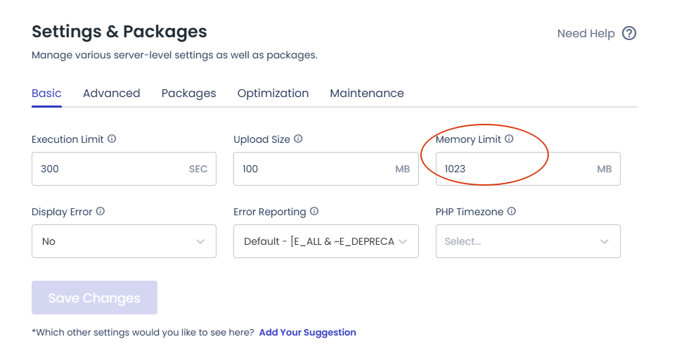 memory limit 1 Cloudways教程:注册购买与建站(7折优惠码) – memory limit 1