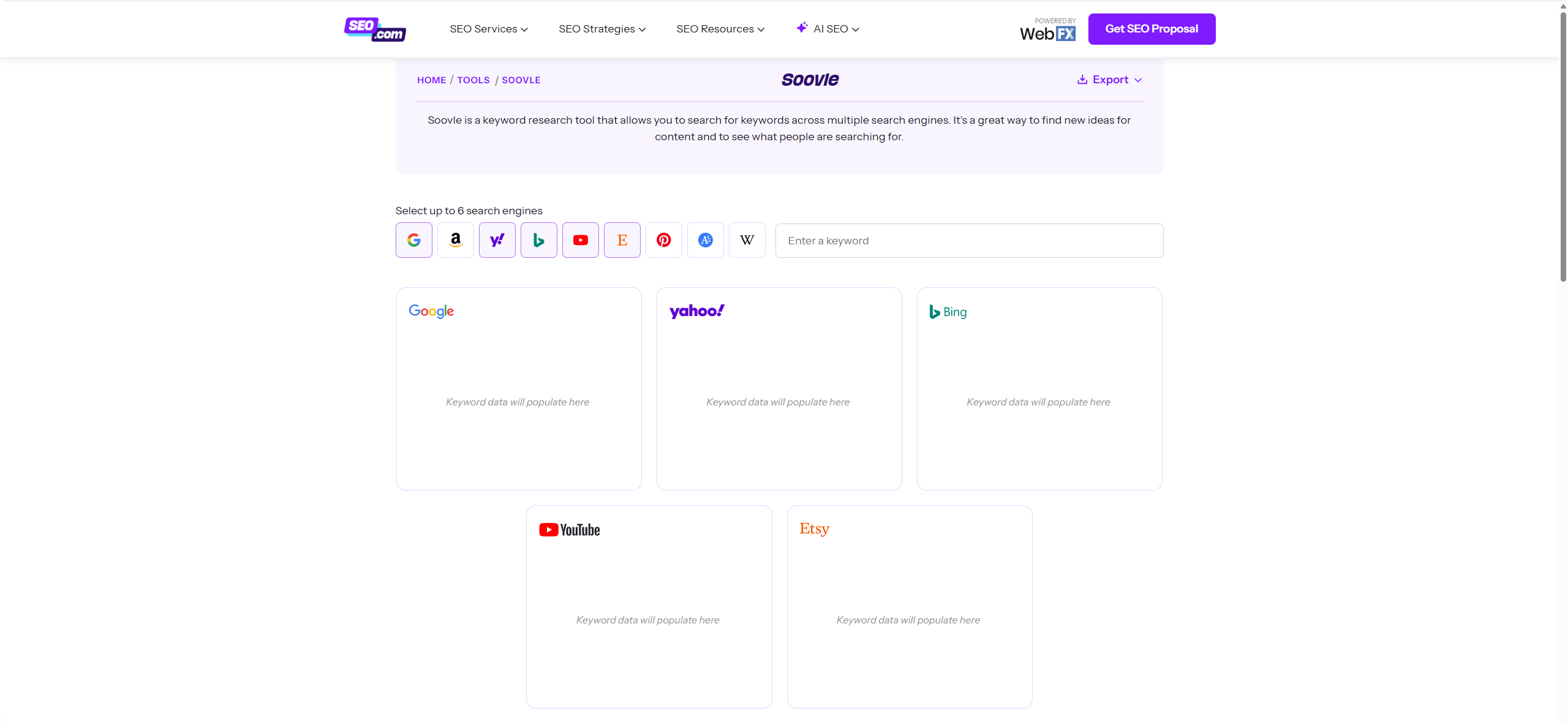 soovle 2025最佳谷歌SEO工具推荐 – soovle