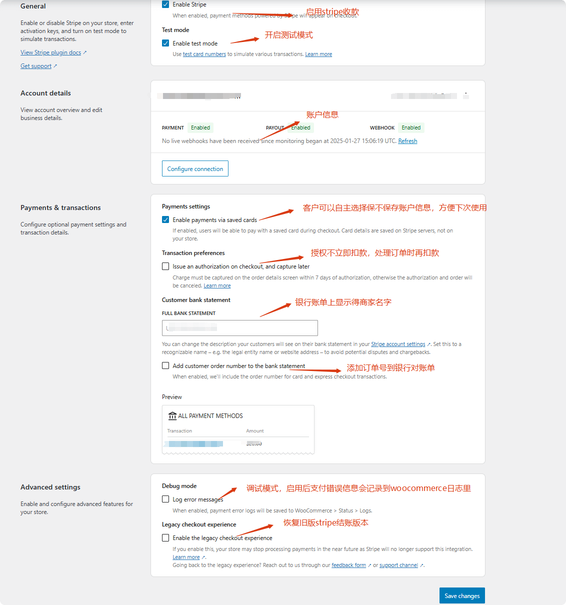 stripe setting Woocommerce连接Stripe支付教程 – stripe setting