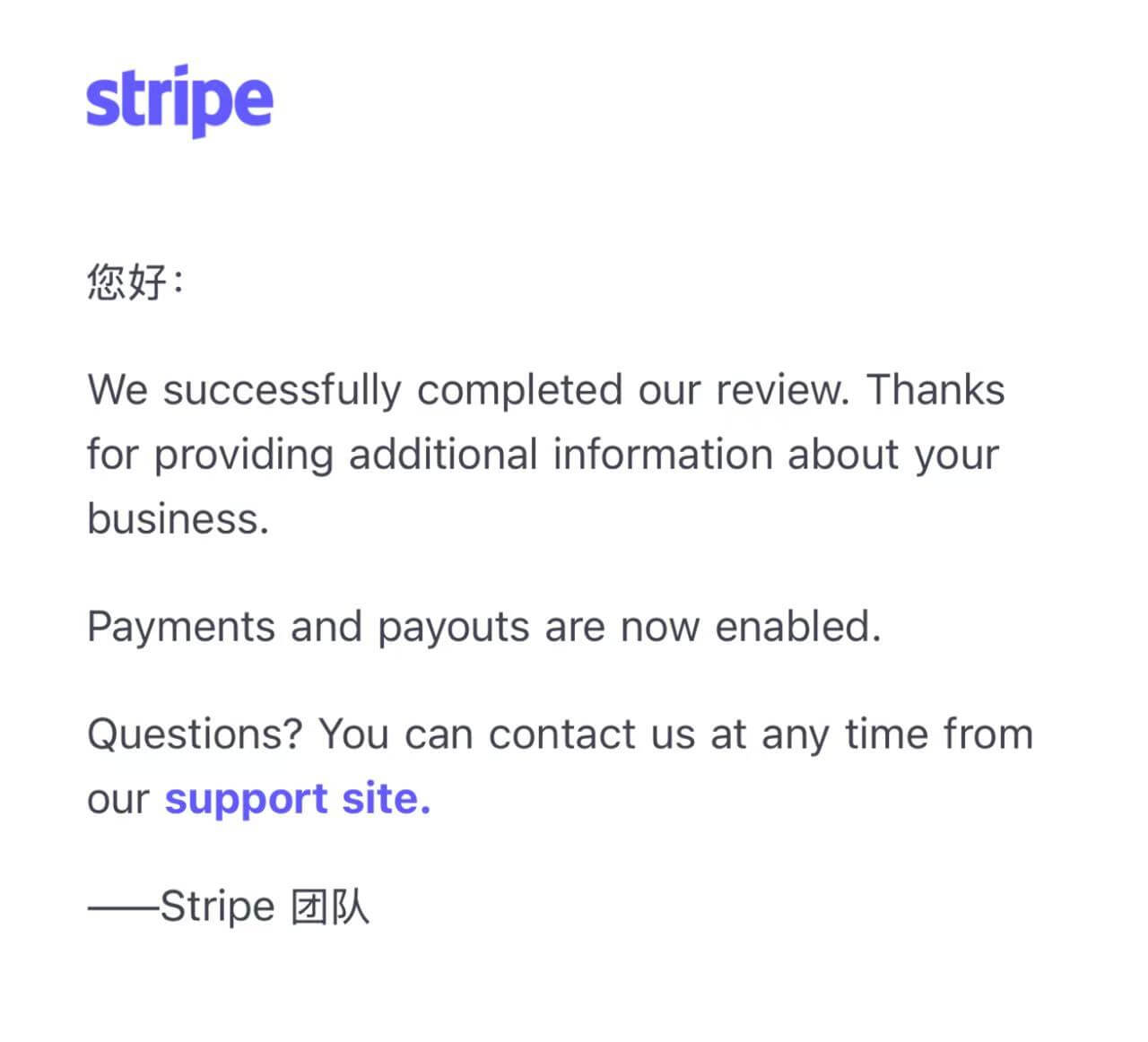 2025 Stripe注册全流程：国内公司如何顺利开户？ – successfully completed stripe