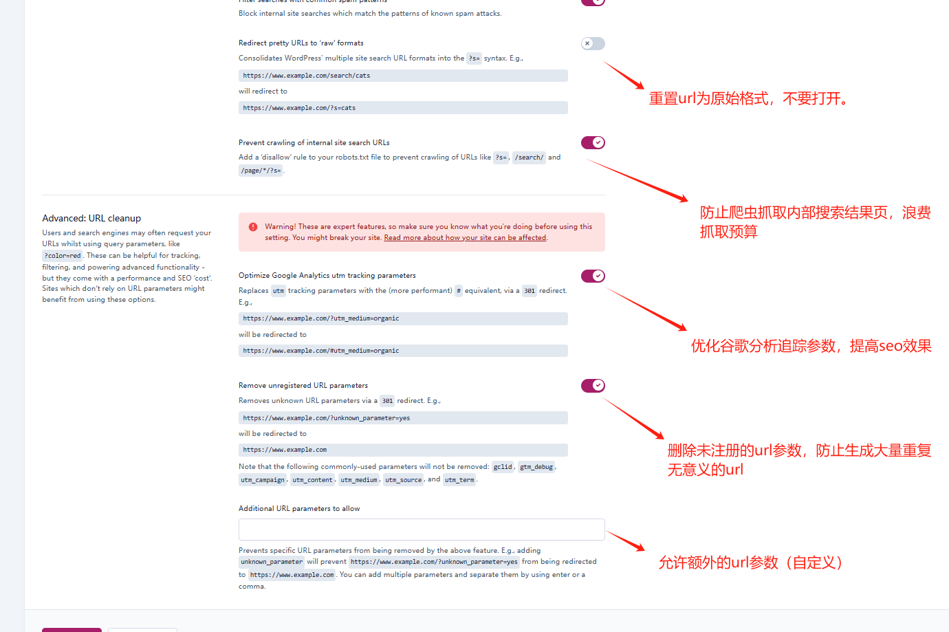 Yoast SEO 插件配置与优化教程 – url cleanup