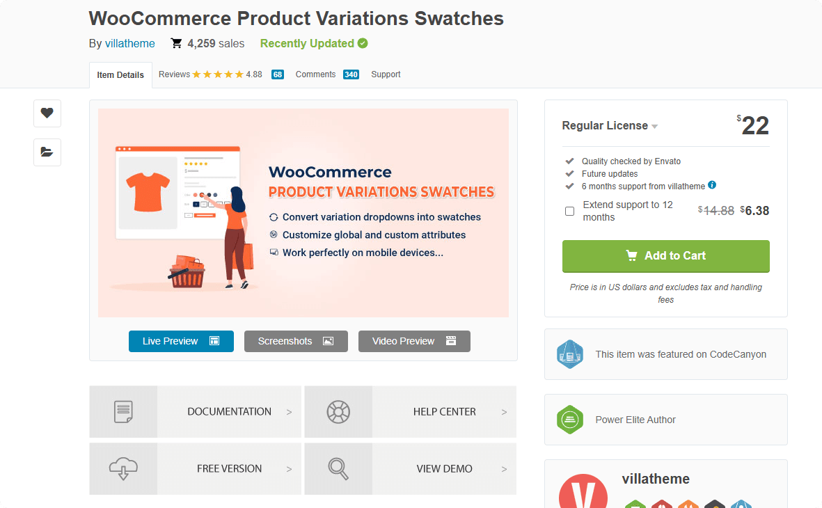 woocommerce product variation swatches价格 WordPress产品变体变量插件 – woocommerce product variation swatches价格