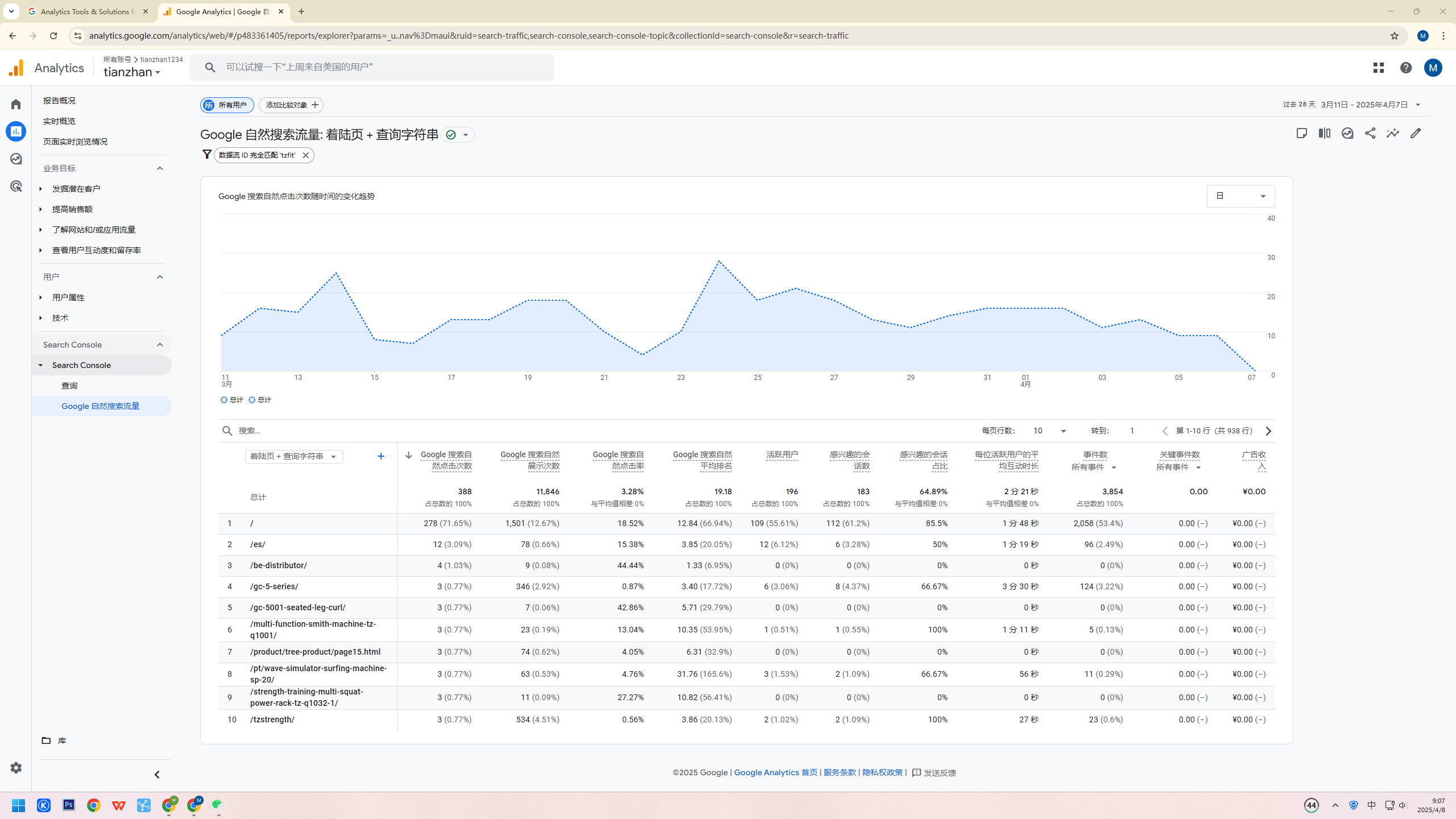 google search console 2025 谷歌分析教程:Google Analytics安装与数据归因分析 – google search console