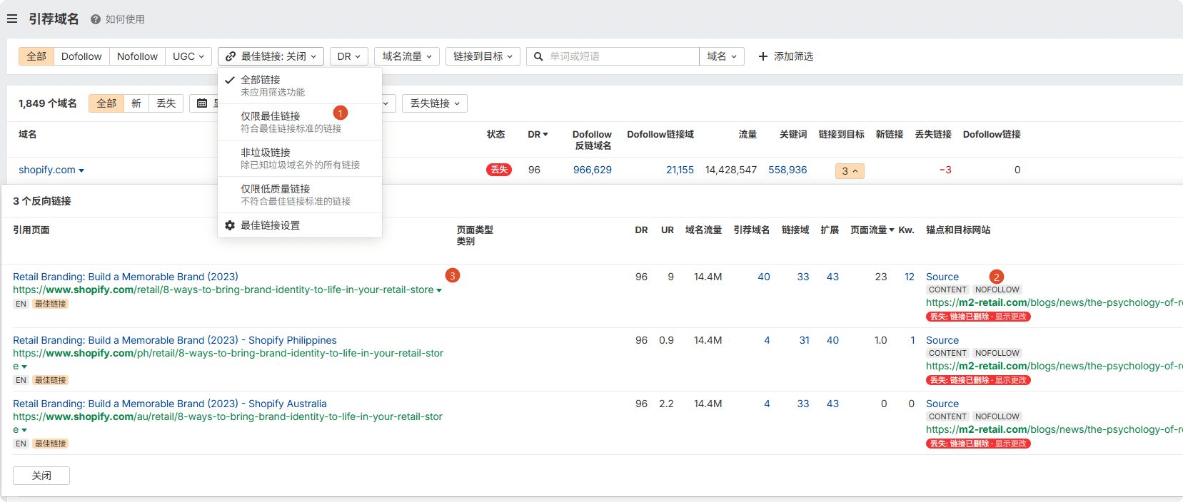 SEO竞争对手分析 – 外链研究 1