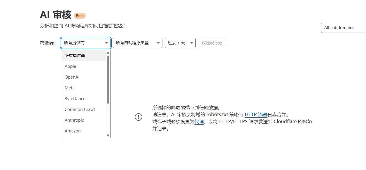 Cloudflare教程：免费CDN配置指南，提升网站速度 – 查看各种爬虫的活动频率