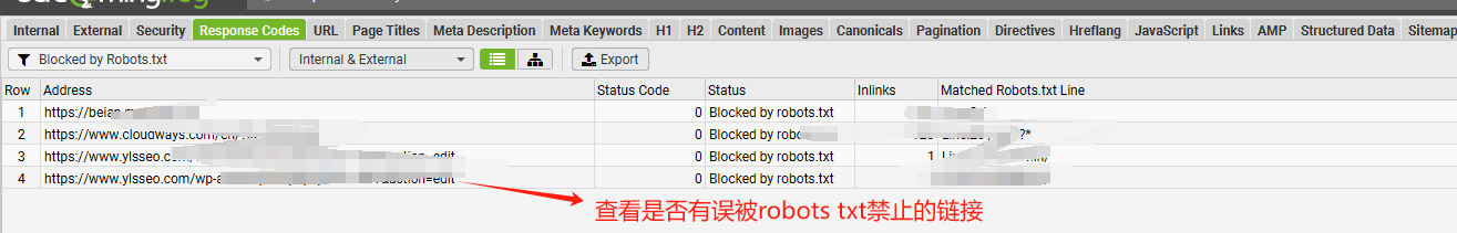 查看是否有被robots 【尖叫青蛙教程】利用Screaming Frog优化网站效果 – 查看是否有被robots