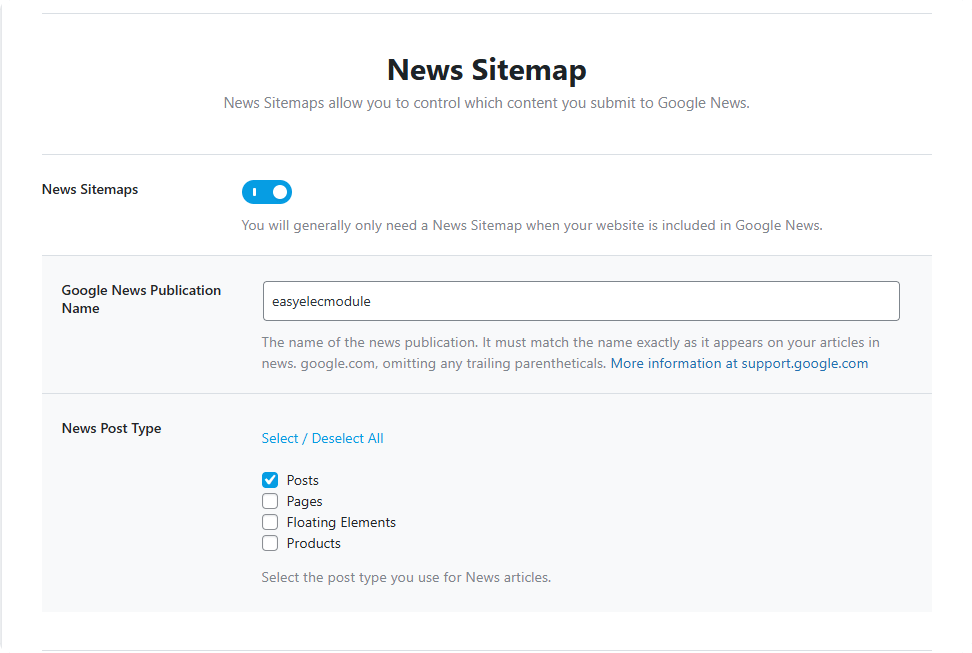 Rank Math教程：SEO配置与关键词100分实操（含PRO） – news sitemap
